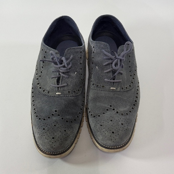 Cole Haan Dark Gray/Blue Oxfords main image 4